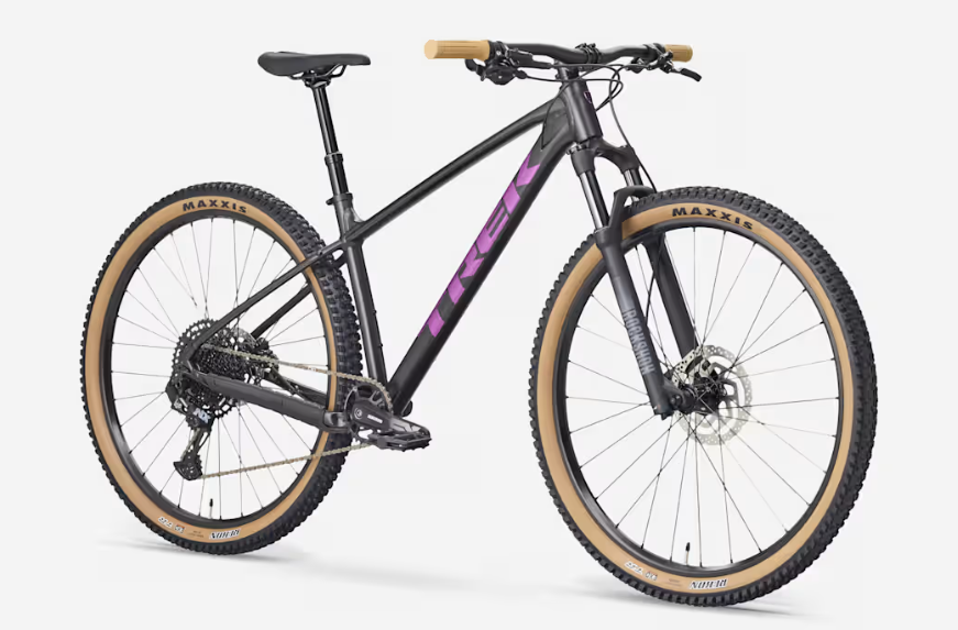 Trek Marlin 7 Gen 3 Black and Purple