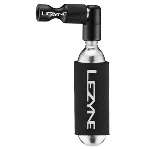 Lezyne, Trigger Drive, Co_ inflator, Black, 23g, Includes 1 x 16g CO2 cartridge, Threaded